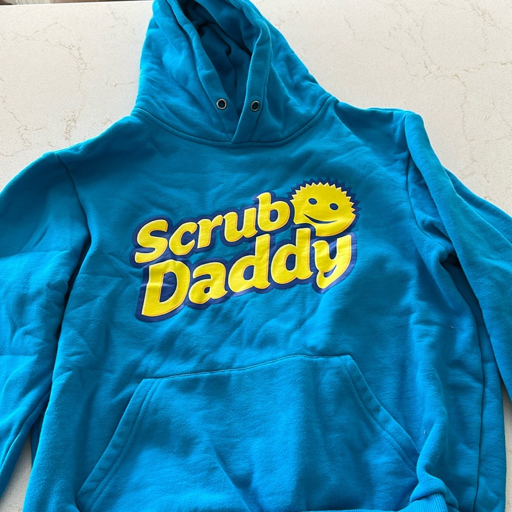 Women’s turquoise hoodie sweatshirt size M